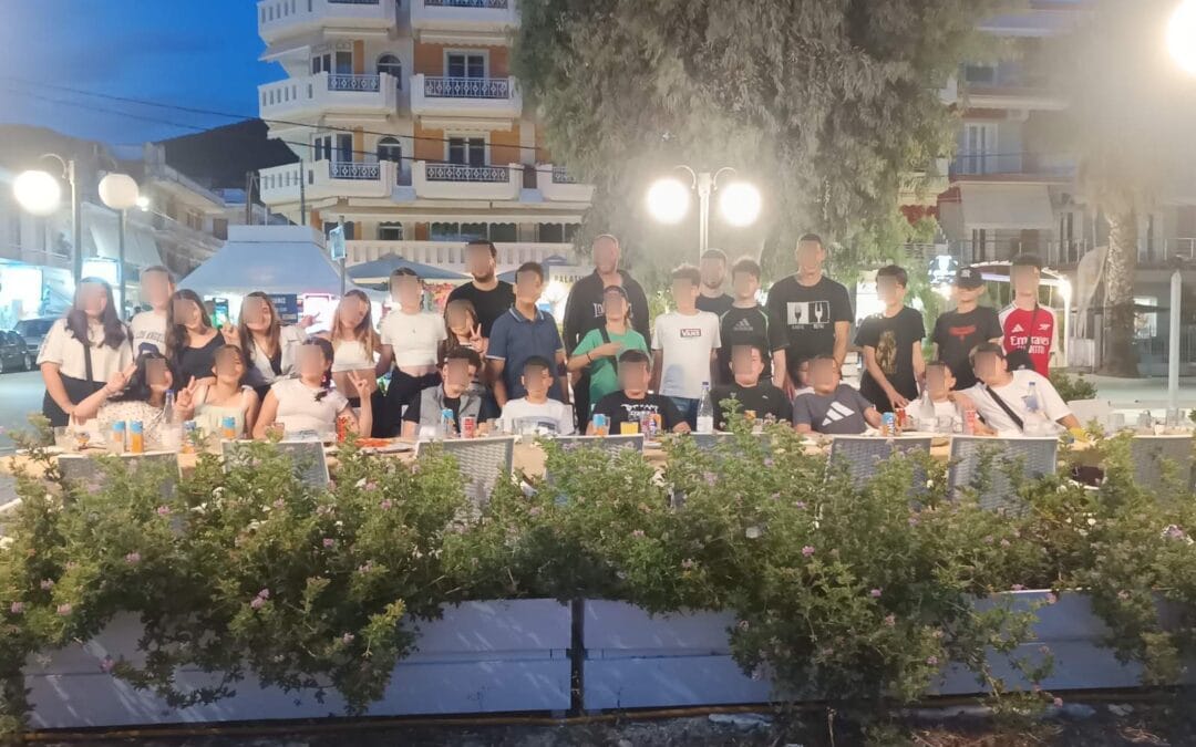 17/06/2026 αποχαιρετισμός της Στ΄ τάξης σε πιτσαρία των Λ.Αιδηψού
